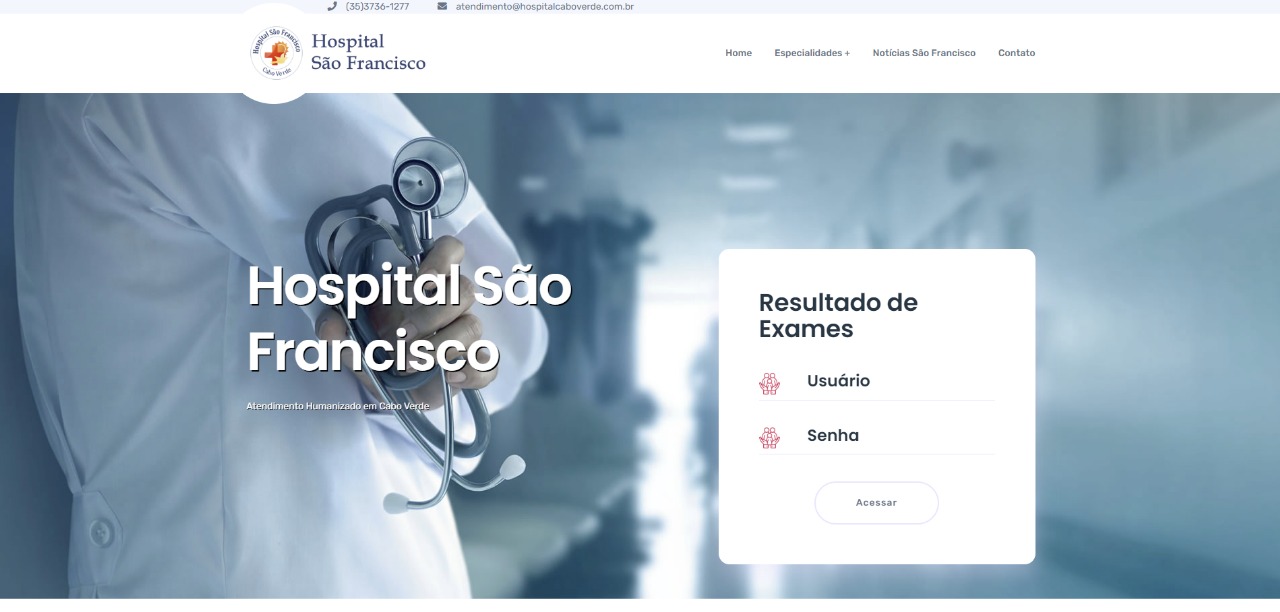Projeto HOSPITAL CABO VERDE